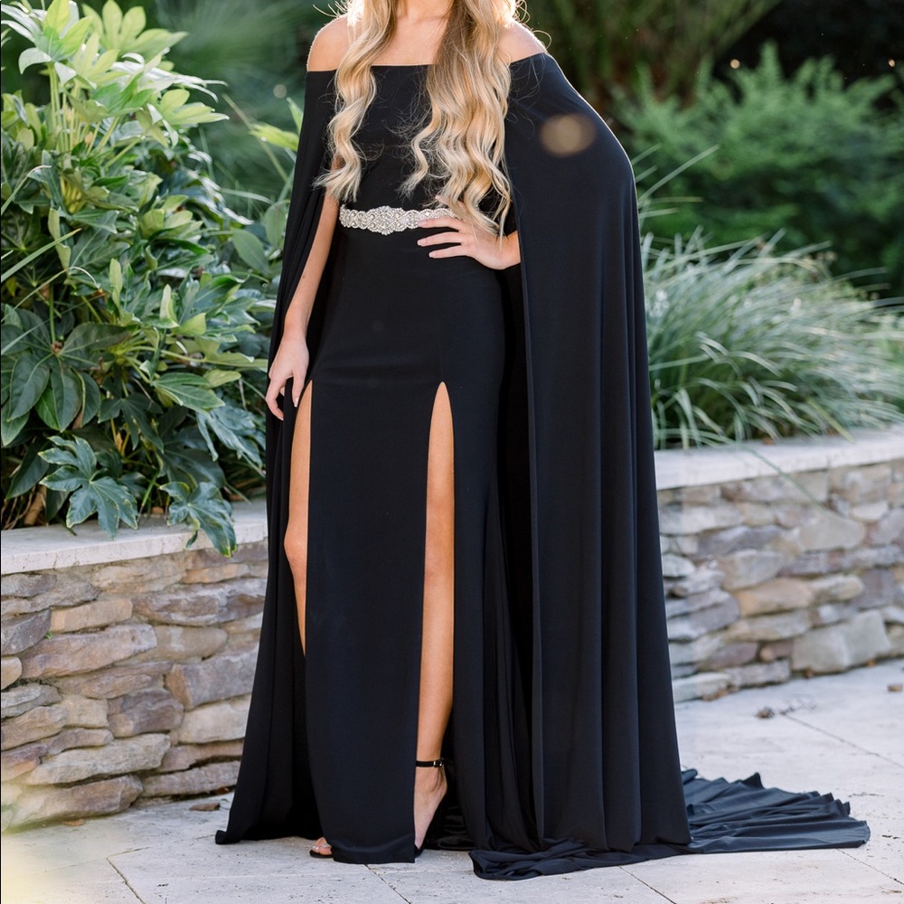 Ieena for Mac Duggal black dress